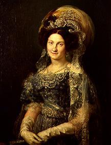 Maria Christina von Borbon von Vicente López y Portaña