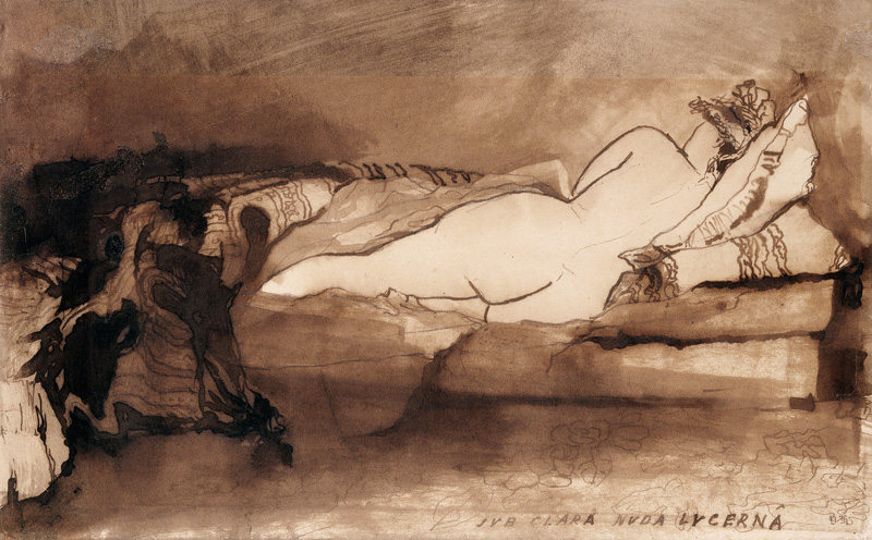 Sleeping Nude von Victor Hugo