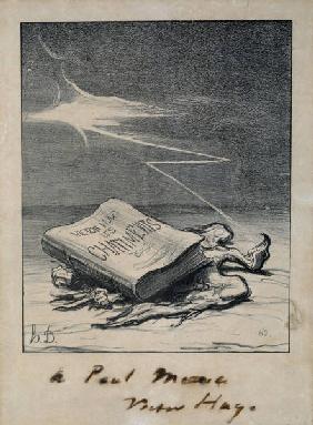 V.Hugo,Les Chatiments/Karikatur/Daumier