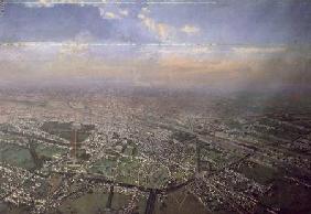Aerial View of Paris 1855