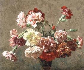 Vase of Carnations
