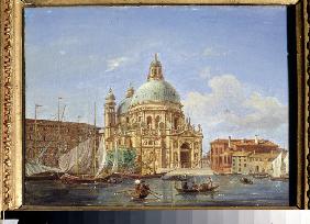 Ansichten von Venedig. Die Kirche Santa Maria della Salute