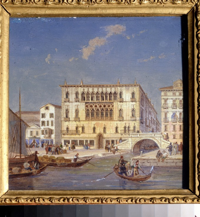 Ansichten von Venedig. Palazzo Bernardo von Victor Vincent Adam