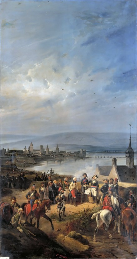 Einnahme von Mainz durch die französische Armee unter General Custine am 21. Oktober 1792 von Victor Vincent Adam