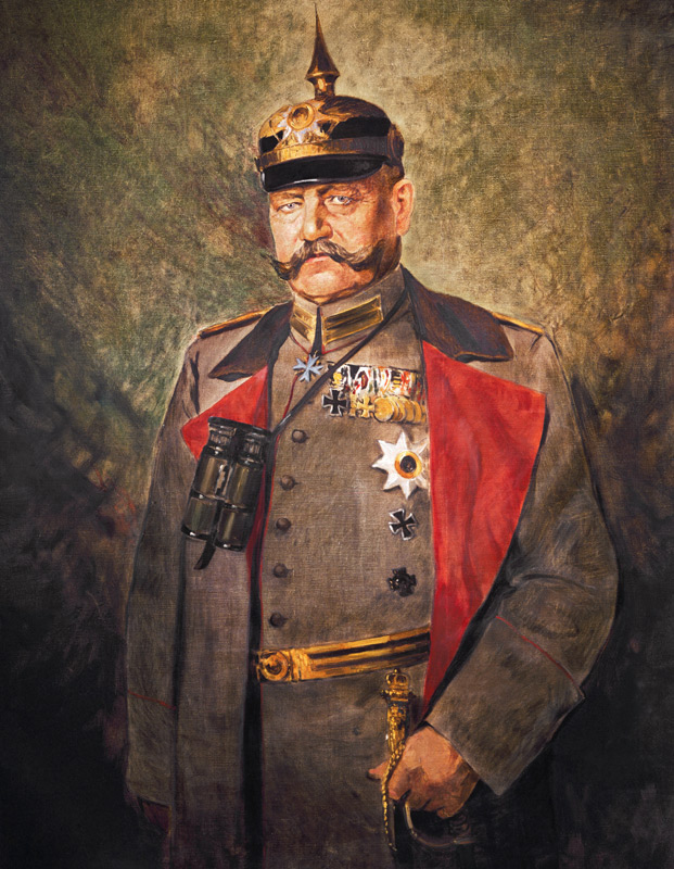 General Paul von Hindenburg, c.1916 von Vienna Nedomansky Studio