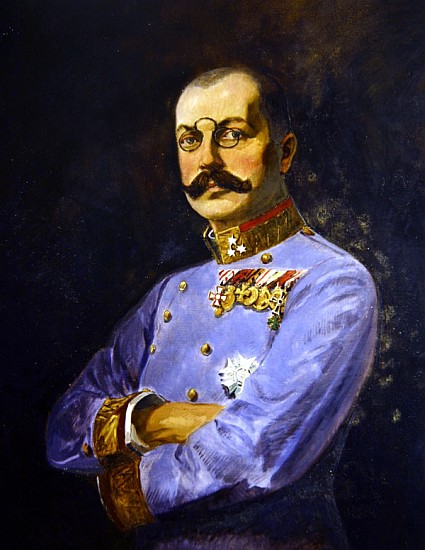 General Archduke Franz Salvator of Austria, c.1916 von Vienna Nedomansky Studio