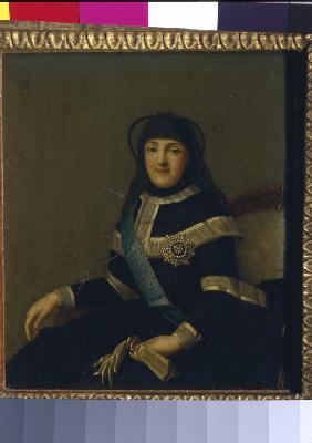 Katharina II. in Trauer 1762