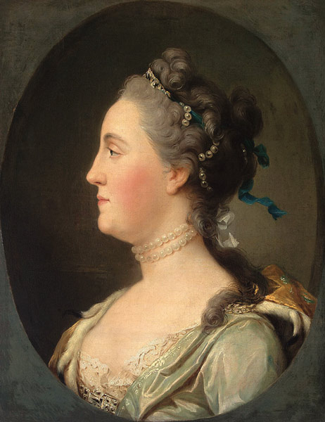 Porträt der Kaiserin Katharina II. (1729-1796) von Vigilius Erichsen