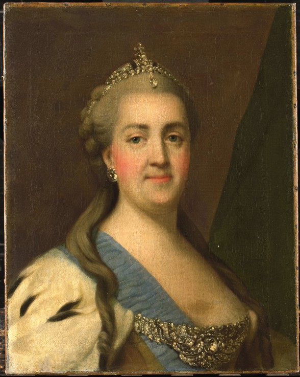 Porträt der Kaiserin Katharina II. (1729-1796) von Vigilius Erichsen