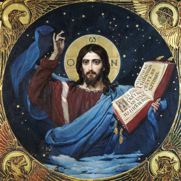 Christus Pantokrator von Viktor Michailowitsch Wasnezow