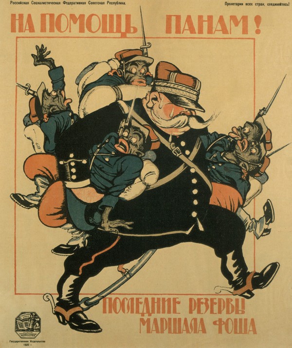 Letzte Reserve von Marschall Foch (Plakat) von Viktor Nikolaevich Deni
