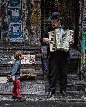 The Busker And The Boy