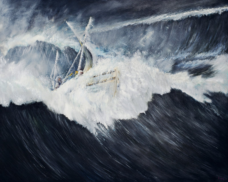 The Gigantic Wave (2) von Vincent Alexander Booth