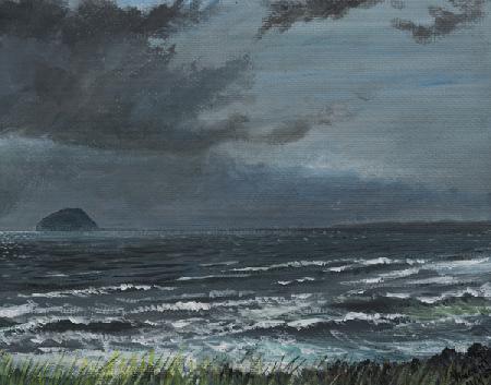 Approaching Storm over Ailsa Craig 2007