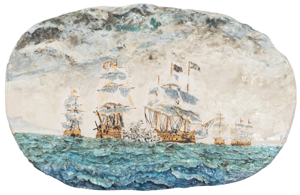 Battle of Trafalgar 1805 von Vincent Alexander Booth