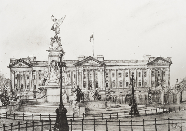 Buckingham Palace, London von Vincent Alexander Booth