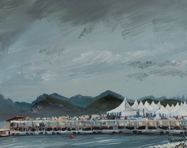Cannes Film Festival tents von Vincent Alexander Booth