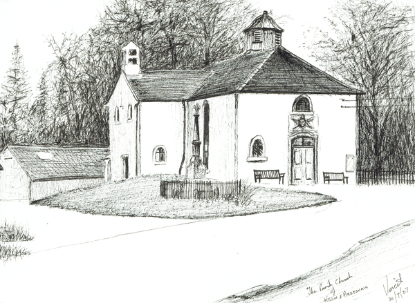 Killin & Ardeonaig Parish Church von Vincent Alexander Booth