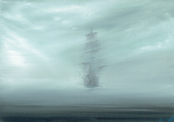 Pacific Dawn, HMS Endeavour 1769 von Vincent Alexander Booth