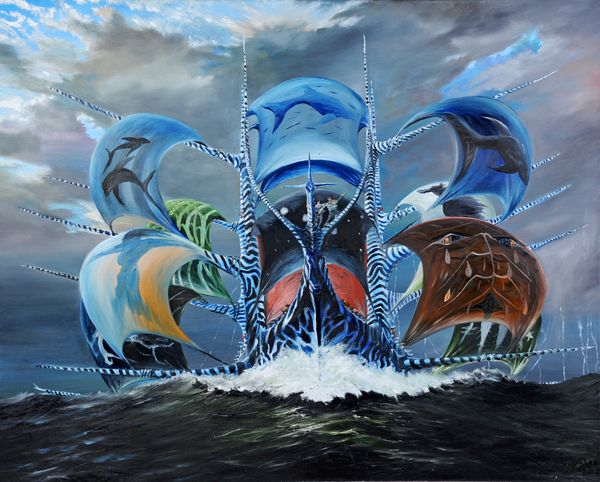 Storm creators Salish Sea von Vincent Alexander Booth