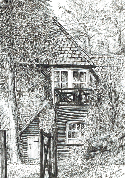 The Log House von Vincent Alexander Booth