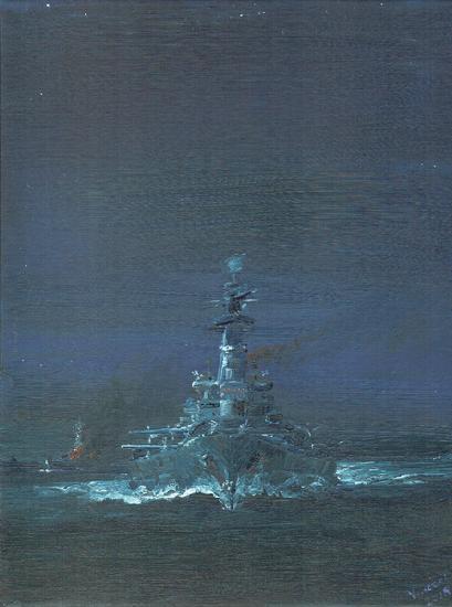 USS Washington sights Kirishima on radar at Guadalcanal 1942 2019