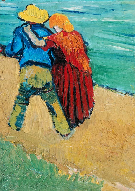 A Pair of Lovers, Arles von Vincent van Gogh