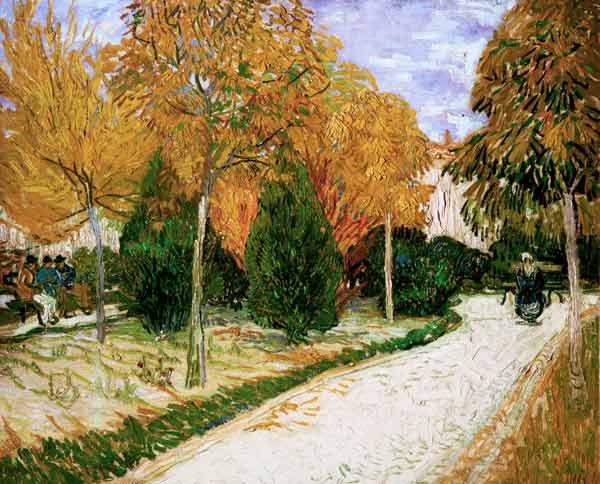 Autumnal Garden von Vincent van Gogh