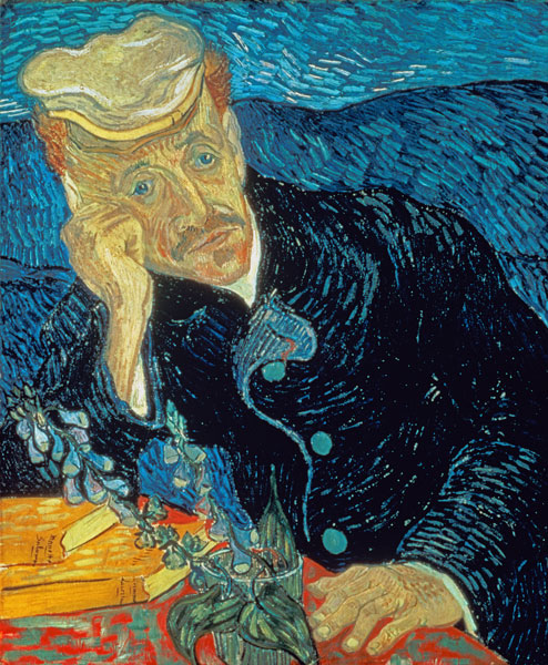 Portrait of Dr. Gachet von Vincent van Gogh