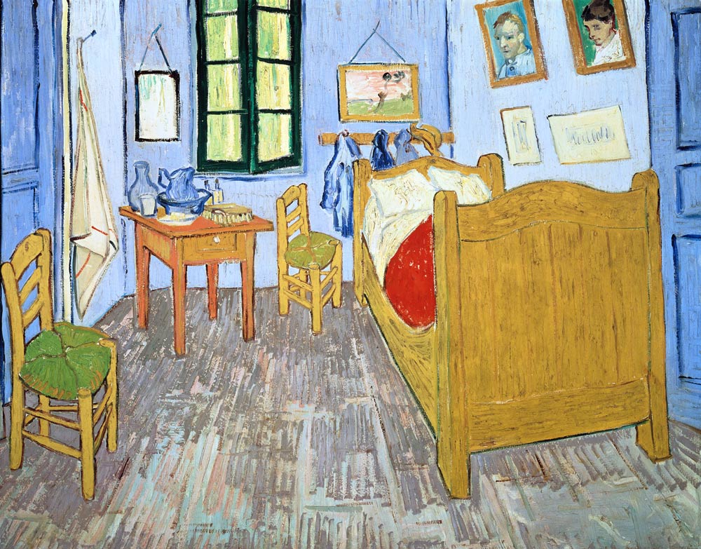 Das Schlafzimmer in Arles von Vincent van Gogh