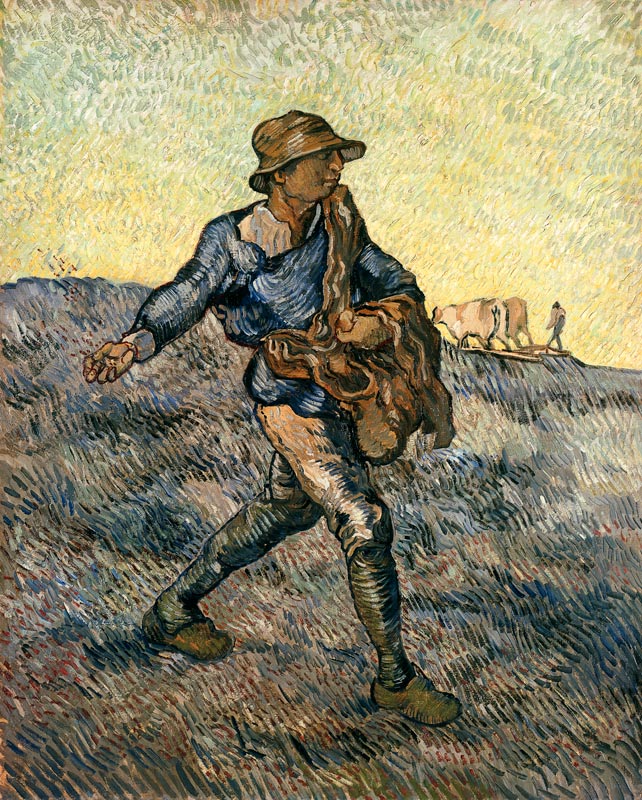 Der Sämann (nach Millet) von Vincent van Gogh