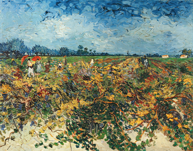 Der Weinberg von Vincent van Gogh