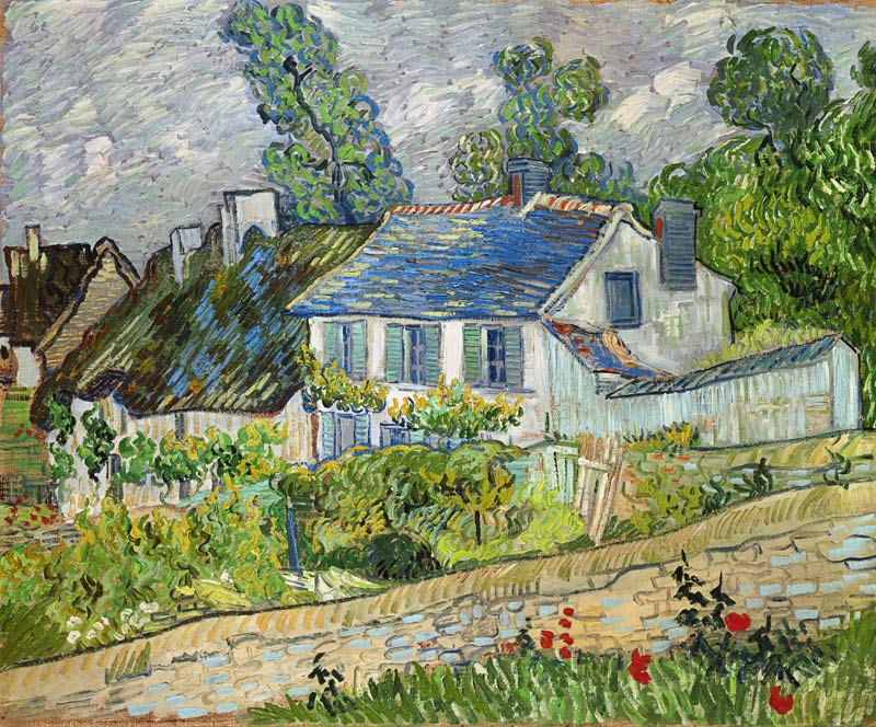 Häuser in Auvers ll von Vincent van Gogh