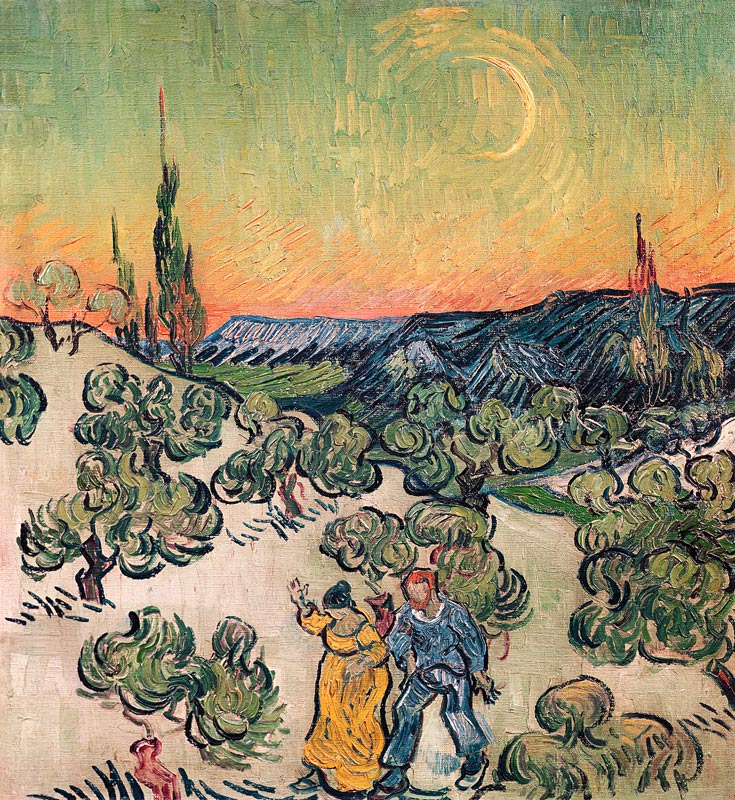 Moonlit Landscape von Vincent van Gogh