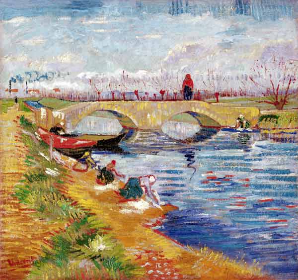 Pont de Gleize bei Arles von Vincent van Gogh