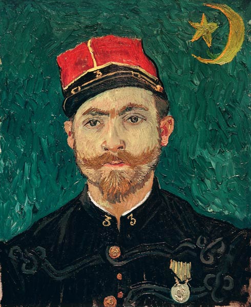 Portrait of Milliet von Vincent van Gogh