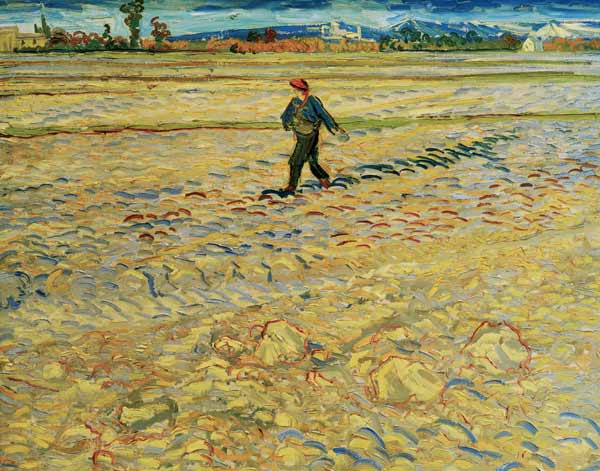 Van Gogh / Sower / 1888 von Vincent van Gogh
