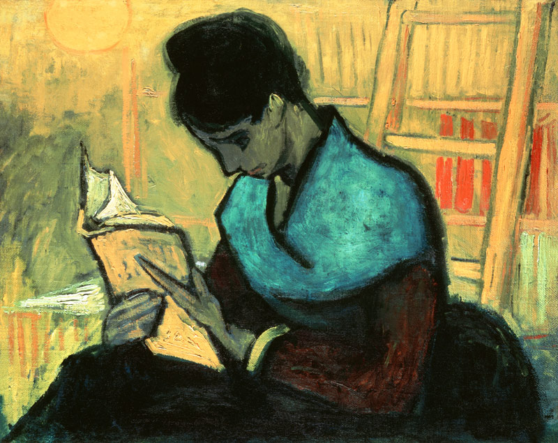 Die Romanleserin von Vincent van Gogh