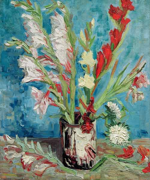 Vincent van Gogh / Vase with Gladioli von Vincent van Gogh