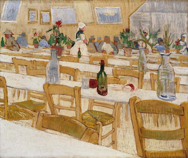 A Restaurant Interior, 1887-88 von Vincent van Gogh