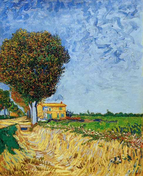 Avenue near Arles von Vincent van Gogh