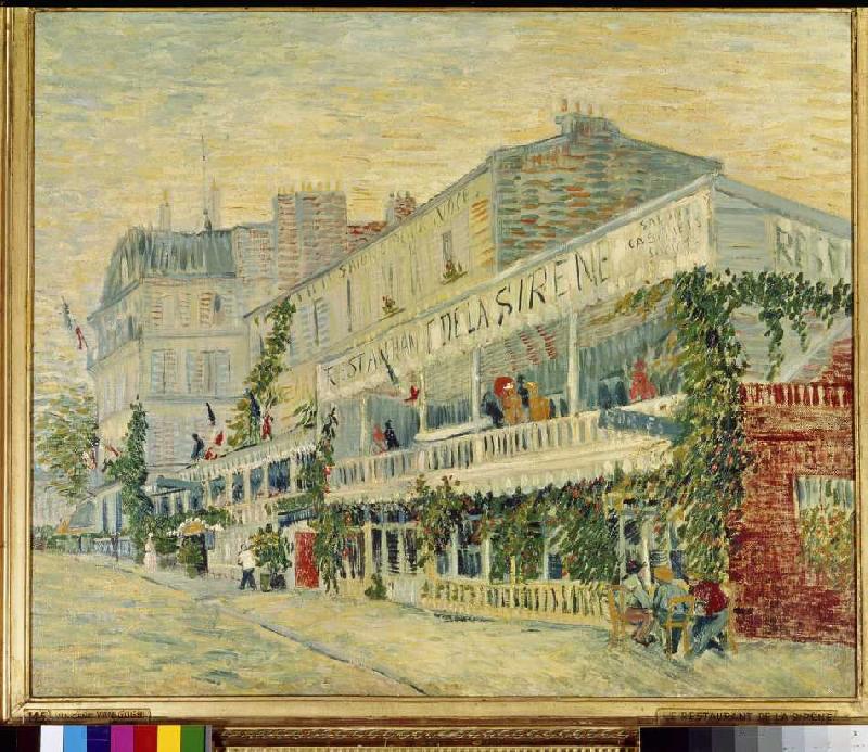 Das Restaurant de la Sirène in Asnières von Vincent van Gogh