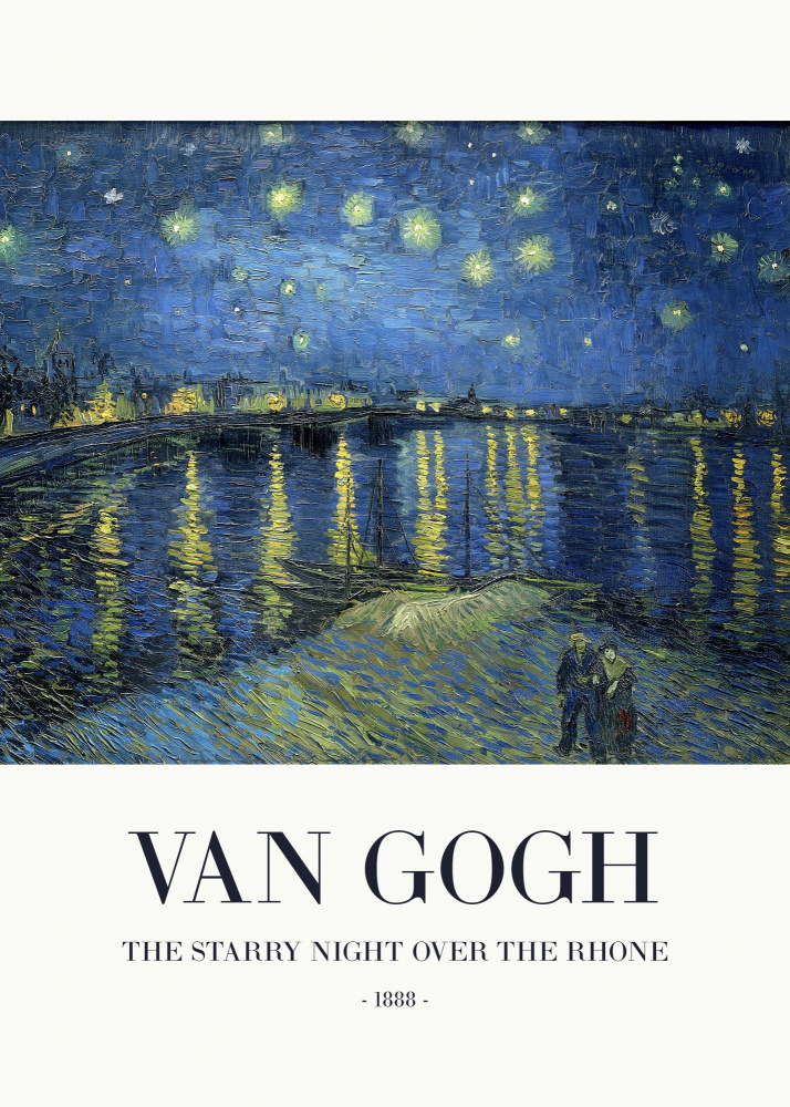 Die Sternennacht über der Rhone von Vincent van Gogh
