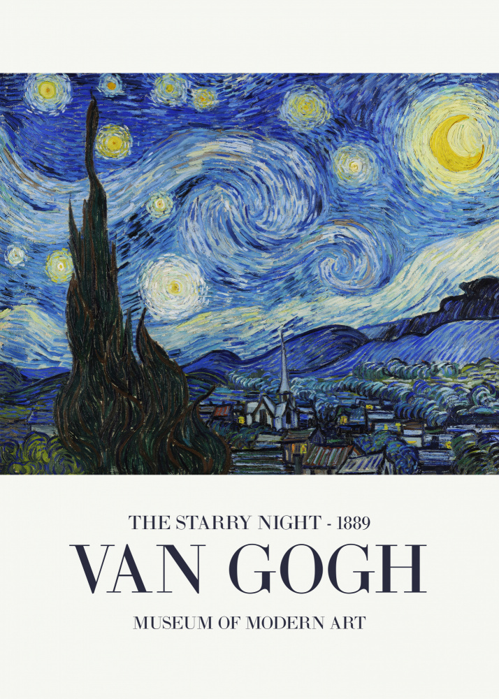 Die Sternreiche Nacht von Vincent van Gogh