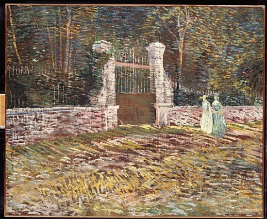 Entrance to the Voyer-d''Argenson Park at Asnieres von Vincent van Gogh