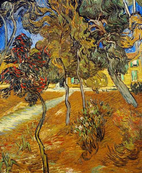 Der Garten des St. Paul Hospital von Vincent van Gogh