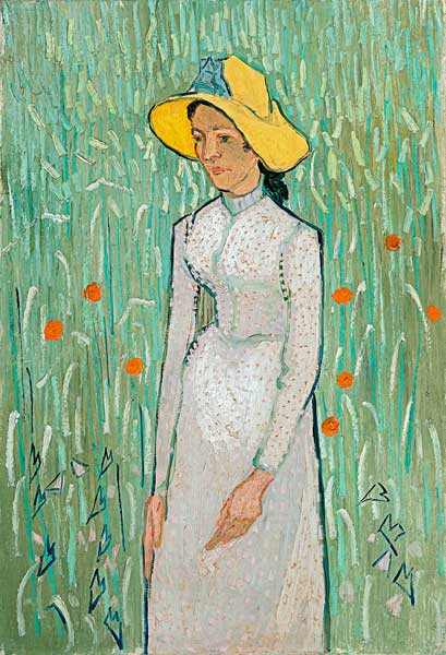 Girl in White von Vincent van Gogh