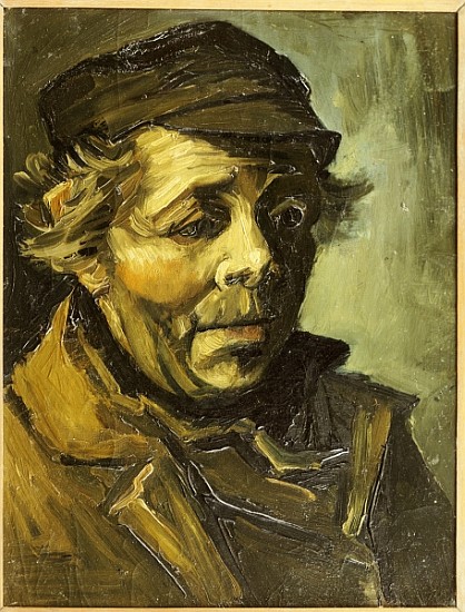 Head of a Peasant (Study for the Potato Eaters) 1885 von Vincent van Gogh