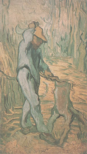 Der Holzhacker von Vincent van Gogh