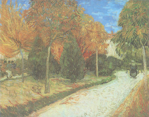 Weg im Park von Arles von Vincent van Gogh